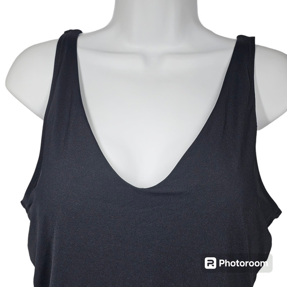 Athleta Seychelles Black One Piece Swimsuit Women's Size Large - Picture 4 of 14